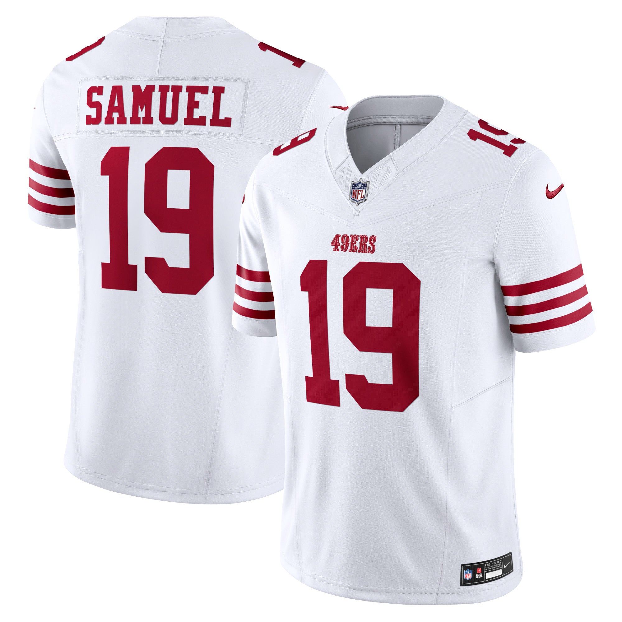 Nike San Francisco 49ers No19 Deebo Samuel Gold Super Bowl LIV 2020 Men's Stitched NFL Limited Inverted Legend 100th Season Jersey